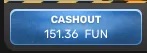 Кнопка Cashout в первой Tower Rush